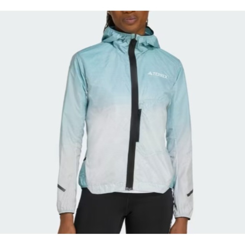 Adidas Terrex Xperior Light Windweave Trail Running Jacket Womens Medium NWT